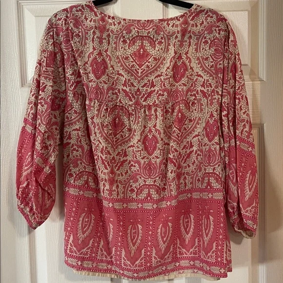 Natural Life Heidi Top in Paisley Design - Picture 5 of 5